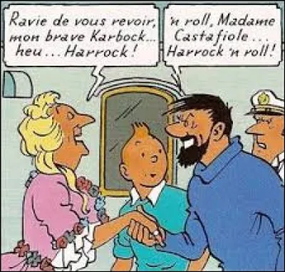 Quel est le pr&eacute;nom du capitaine Haddock ?