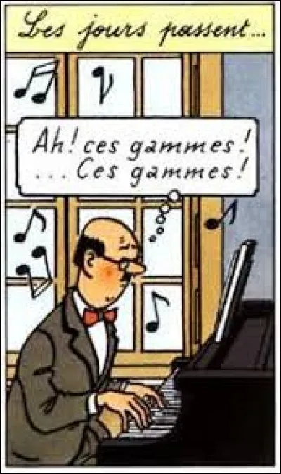 Quel est le nom du pianiste de Bianca Castafiore ?