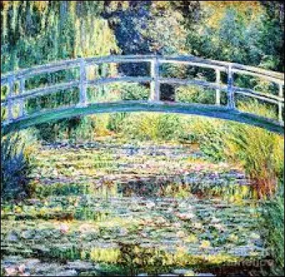 Qui a peint "Bassin de nénuphar" ?