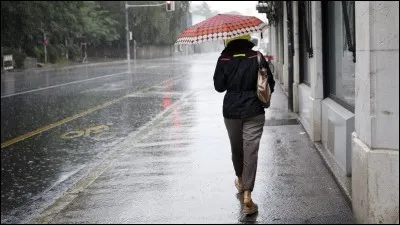 Si la probabilité de pluie est de 0,6, quelle est la probabilité qu'il ne pleuve pas ?