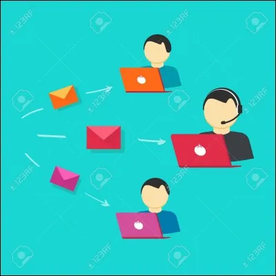 Si 10 e-mails sont envoyés par heure, combien sont envoyés en 5 heures ?