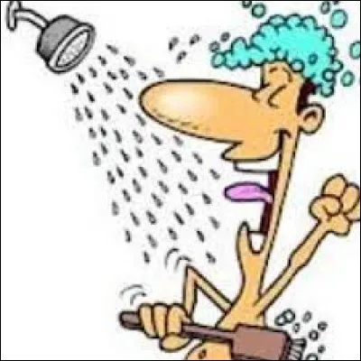 Ton pote prend sa douche et tu vois l'interrupteur de la lumière à l'extérieur de sa pièce. Que fais-tu ?