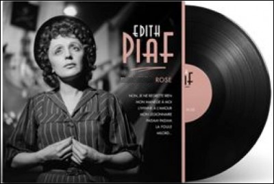 Quel est le titre de la chanson d'Edith Piaf de 1945 qui se termine par "rose" ?
