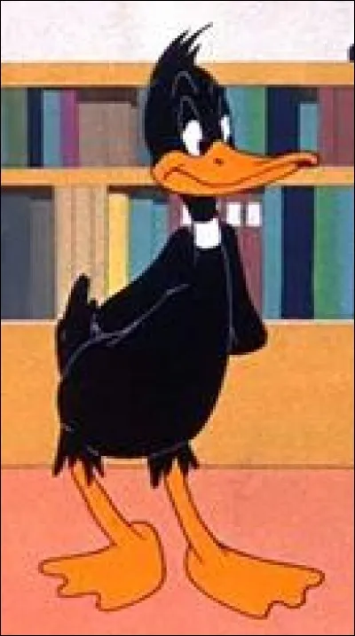 Daffy Duck est un canard très nerveux.