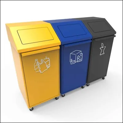 Combien de types de poubelles de recyclage existe-t-il ?