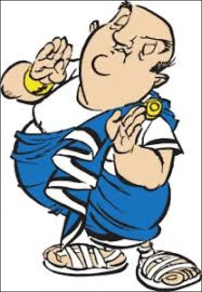 Caïus Soutienmordicus est le chef de la police secrète de César dans "L'Odyssée d'Astérix".