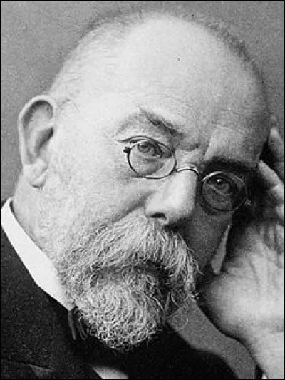 Qui est ce Robert, médecin allemand célèbre pour sa découverte de la bactérie responsable de la tuberculose, mort en 1910 ?