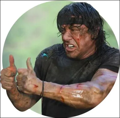 Dans .... , on entend : "Rambo, c'est qu'une pédale !"