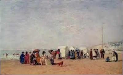 Quel peintre a réalisé de nombreuses toiles sur la ville de Trouville ?