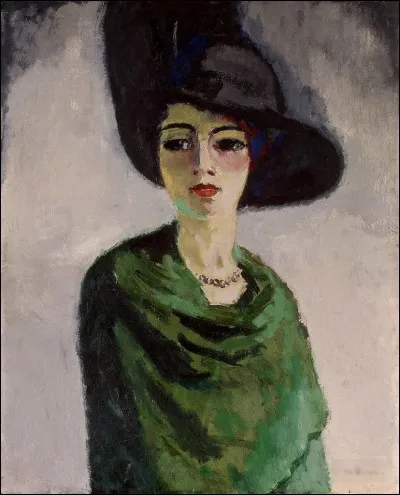 Qui a peint le tableau "La Femme au chapeau noir" ?