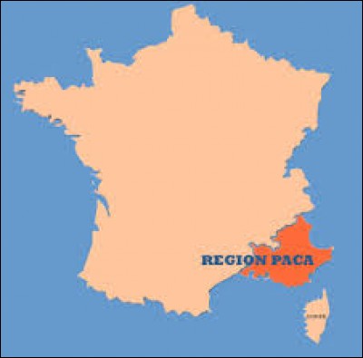 Sur les six départements de la région Provence-Alpes-Cote-d'Azur, quatre ont leur numéro compris entre 01 et 30.