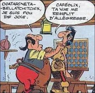 Caféolix est un aubergiste corse installé à Nicae.