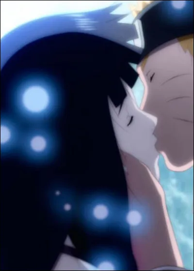 Naruto et Hinata se marient dans le film :