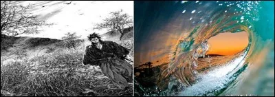 Le mot vague peut aussi bien être masculin que féminin, selon son étymologie, dois-je préciser.