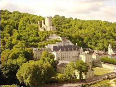 Dans quel département de la région Île-de-France se situe le village de La Roche-Guyon ?