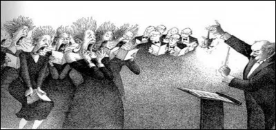 C'est alors que vous dites, voilà un quiz simple : Chantons en [...] et avec [...].