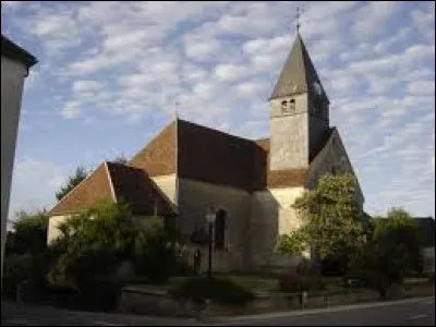 Vous avez sur cette image l'église Saint-Julien-l'Hospitalier de Magnant. Village Aubois, il se situe en région ...