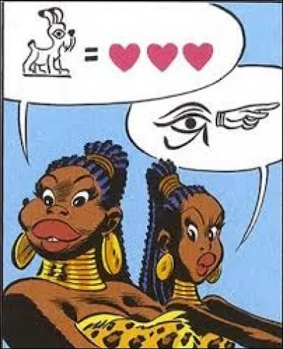 La princesse koushite, d'où part la bulle avec Idéfix, se nomme Toutunafer.