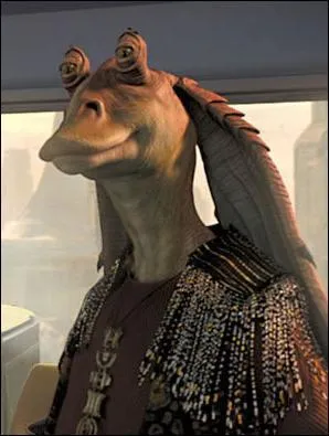 Quel est le grade de Jar Jar Binks quand il remplace Padm ?
