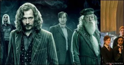 Harry va apprendre qu'une organisation est formée en secret depuis des années sous le nom de l'Ordre du Phénix afin de lutter contre Voldemort , mais qui fait partie du groupe ?