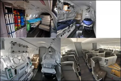 Dans la partie hôpital, combien de victimes peuvent être prises en charge ?