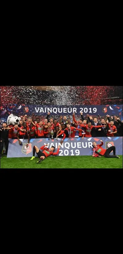 Combien de Coupes de France le Stade rennais a-t-il remportées ?