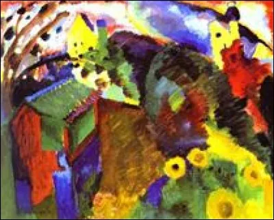 Qui a peint "Jardin de Murnau" ?