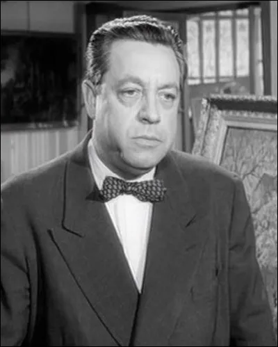 Il était le commissaire Bonfils dans "Maigret voit rouge" de Grangier, puis le commissaire Fardiano dans "Le Deuxième Souffle" de Melville : c'est ...