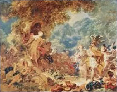 Qui a peint "Rinaldo dans le jardin du palais d'Armida" ?