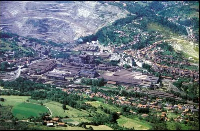 Cette ville aveyronnaise, cr&eacute;&eacute;e en 1826, rest&eacute;e pendant plus d'un si&egrave;cle un grand centre minier et sid&eacute;rurgique, c'est ...