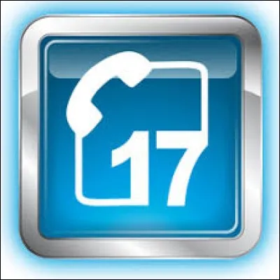 Qui contact-on lorsqu'on compose le numéro d'urgence 17 ?