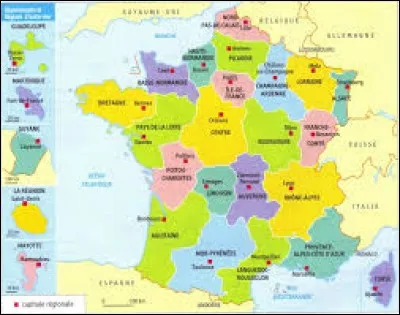 Seulement une nouvelle r&eacute;gion est issue de la fusion de 3 anciennes r&eacute;gions.