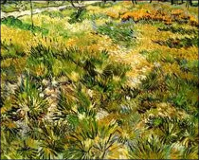 Qui a peint "Pré dans le jardin de l'hôpital Saint-Paul" ?