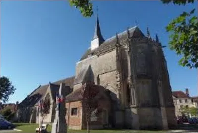 Vous avez sur cette image l'église Saint-André d'Exmes. Ancienne commune Ornaise, elle se situe en région ...