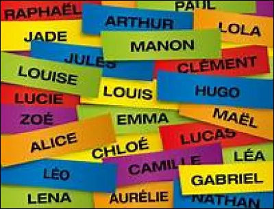 Ton prénom commence par...