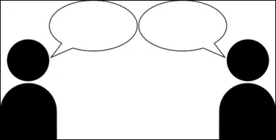 Comment se nomme un &eacute;change (paroles) entre deux personnes ?