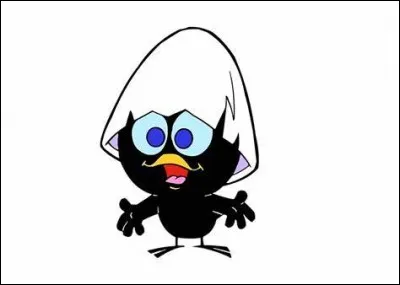 Quel est le nom de ce personnage de dessin animé, le seul poussin noir dans une portée de jaunes ?