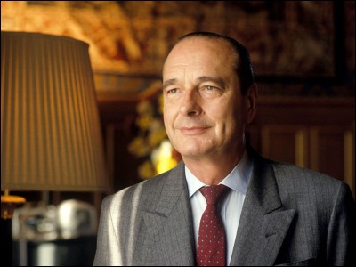 Jacques Chirac--- été--- de Paris de 1977--- 1995.