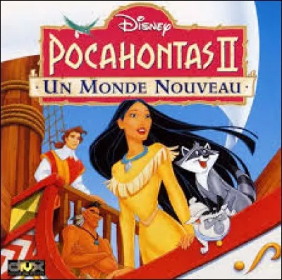En quelle année est sorti le film Disney "Pocahontas 2 : Un monde nouveau" ?