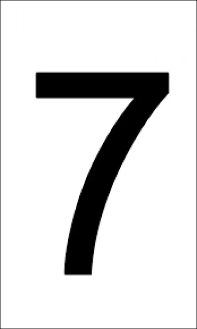 Comment dit-on 7 en japonais ?