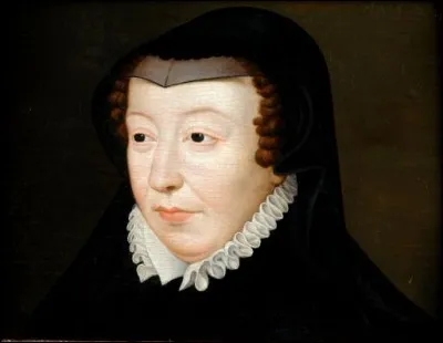 Elle était l'épouse du roi Henri II, voici  de Médicis.