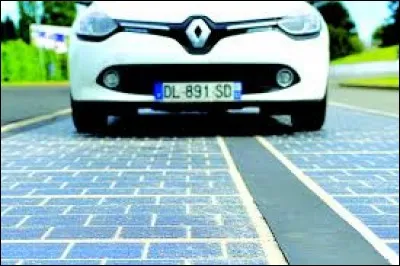 Une première mondiale : en 2016 dans le Perche, la route était...