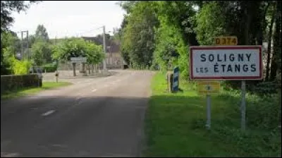 Nous sommes dans l'ancienne région Champagne-Ardenne, à l'entrée de Soligny-les-Étangs. Nous nous trouvons dans le département ...