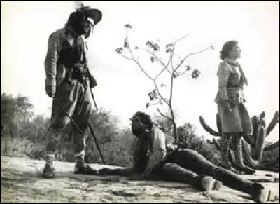 Ce film, r&eacute;alis&eacute; par Glauber Rocha, sorti en 1964, appaudi par la critique, met en sc&egrave;ne un couple, Manuel et Rosa, berc&eacute;s dans la mis&egrave;re des terres arides du Sert&atilde;o. Quel est le titre fran&ccedil;ais de de film ?