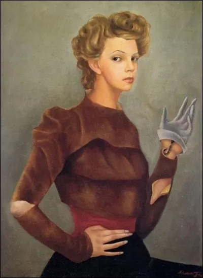 Née à Buenos Aires, d'origine italienne, amie des surréalistes elle a réalisé cet autoportrait au scorpion en 1938 et le portrait de nombreuses personnalités célèbres, tels que Jean Genet , Anna Magnani , Jacques Audiberti , Alida Valli ... et des chats...