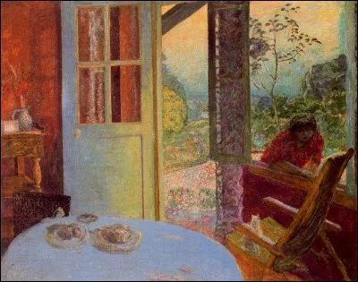 Quel peintre est l'auteur du tableau "Salle à manger à la campagne" ?