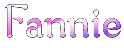 Quel est le classement du prénom Fannie ?