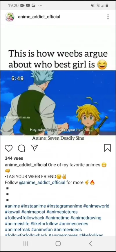 Que penses-tu de cette vidéo ? (Seven Deadly Sins)