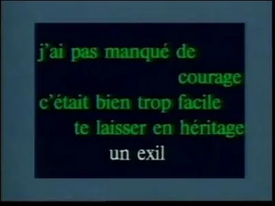 "Babacar" : Artiste n°1 ou artiste n°2 ?