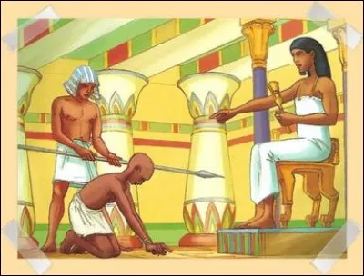 Premier magistrat d'Égypte antique faisant appliquer la justice au nom de cette déesse. Qui est-il ?